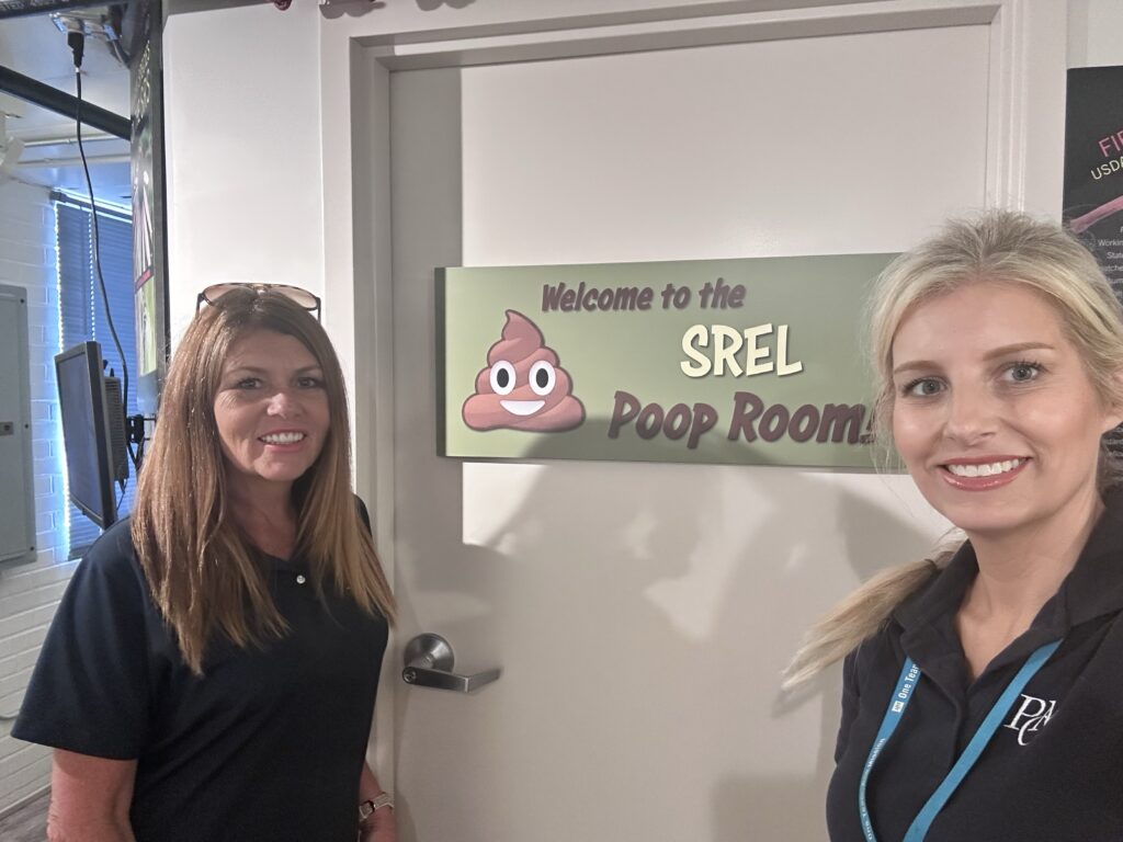 Professional Case Management employees at a museum