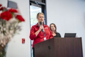 Reading of the names read aloud by Shasta Hubbs.